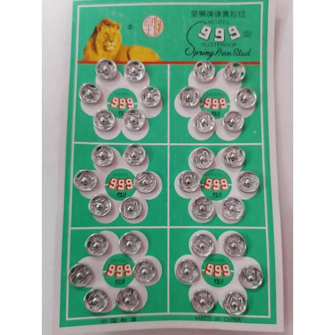 Tich Button - Press Button - 36 Pieces - ValueBox