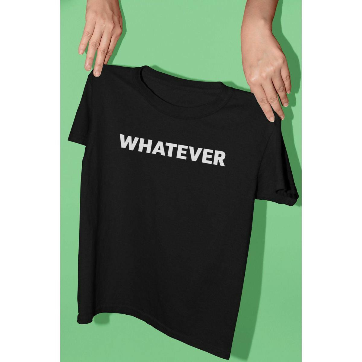 Khanani's Whatever T-Shirt Attitude Funny Hipster Slogan TShirt - ValueBox