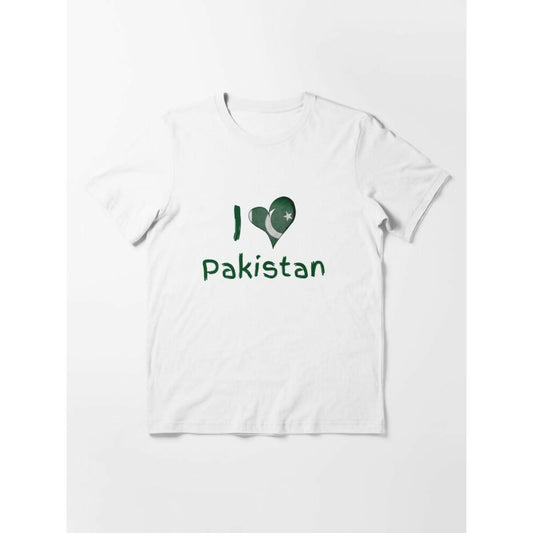 badgeKhanani's I Love Pakistan White Independence day tshirts - ValueBox