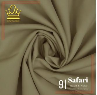 Olive Green Safari Premium Class Wash & Wear Shalwar Kameez | Kurta Shalwar Unstitched | New Trending | New Collection | New Catalog | Summer Collection | Discounted Collection - ValueBox