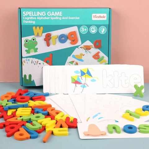 Wooden Toy: Spelling Game