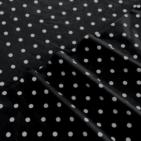 3-PCs-Double-Bed-Sheet-Black-Polka-Apricot-8375