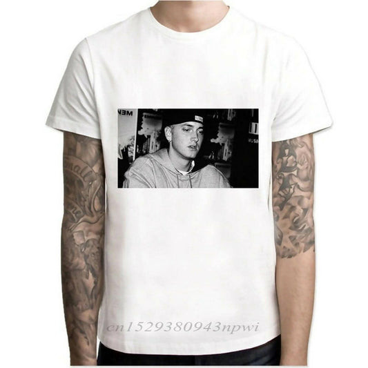 Khanani's Eminem T-shirts Men's Summer Tee Shirts Casual t shirts for men - ValueBox