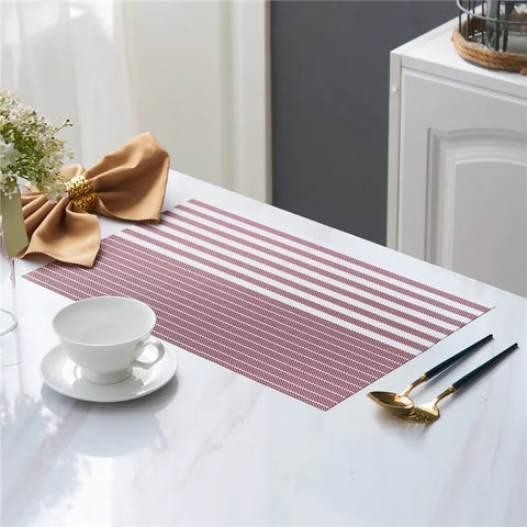 PVC-Table-Place-Mats-Red-Lines-Apricot-473