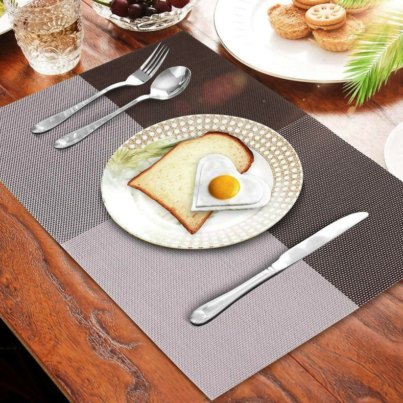 PVC-Table-Place-Mats-Brown-Check-Apricot-9022