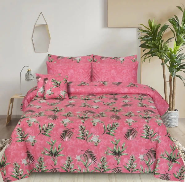 Garden Glam Pure Cotton 8 PCS Duvet Cover Set - DSC12