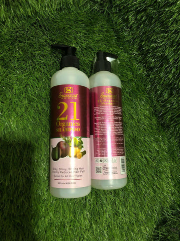 21 organic SHAMPOO - ValueBox