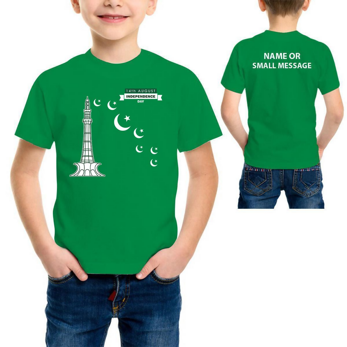 Khanani's Pakistan day t shirt 14th august t shirt pakistans t shirt independence day t shirt happy independence day t shirt for kidsv - ValueBox