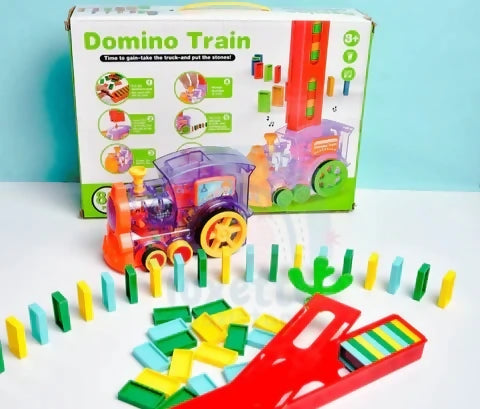 Dominos Train Blocks Set