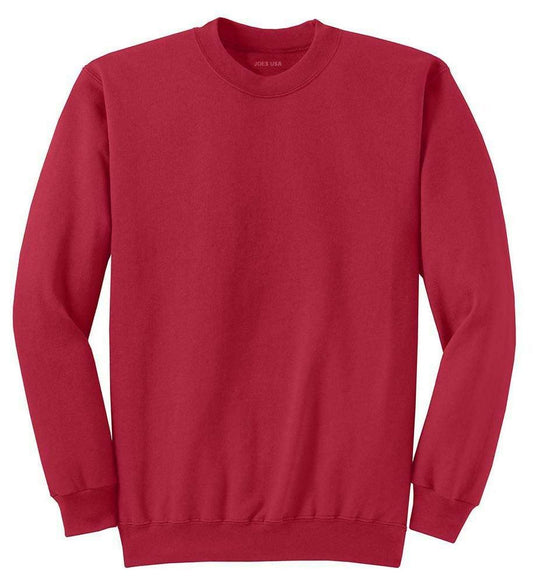 badgeKhanani's Plain Crewneck Sweatshirts for Men and Women - Round neck Fleece Basic Sweatshirts for Winter - ValueBox