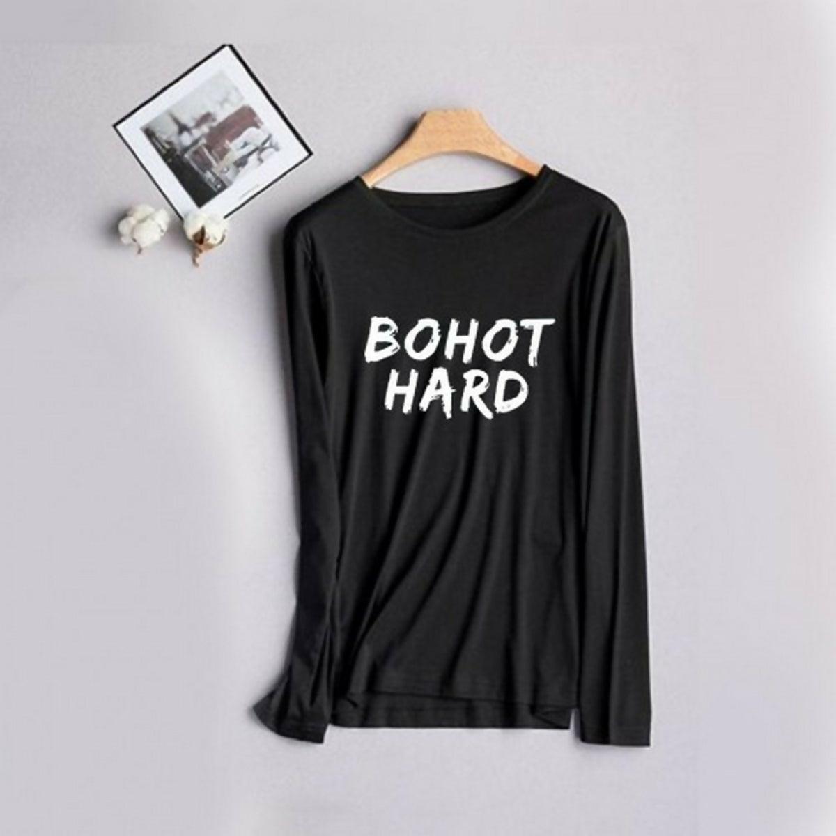 Khanani's Funny statement printed full sleeves t shirt for men - ValueBox