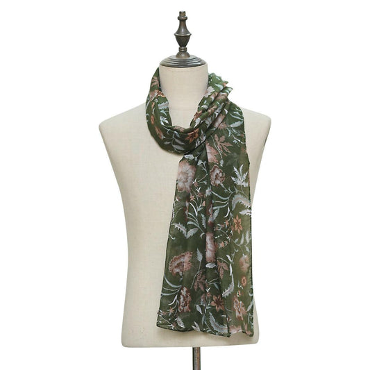 Lawn Floral-A9 Scarf - ValueBox