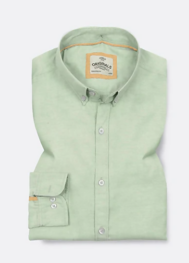 Fog Green Oxford Shirt