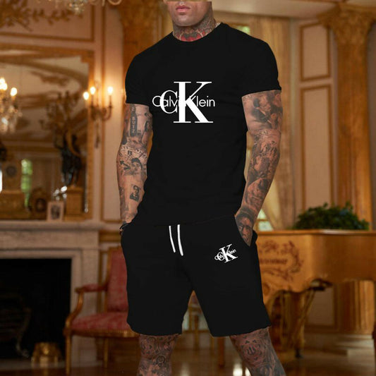 Khanani's Summer 2 piece men tshirt with shorts - ValueBox