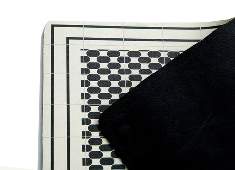 Anti-Slip-Dish-Drying-Mat-Black-dot-5944-Apricot-5259