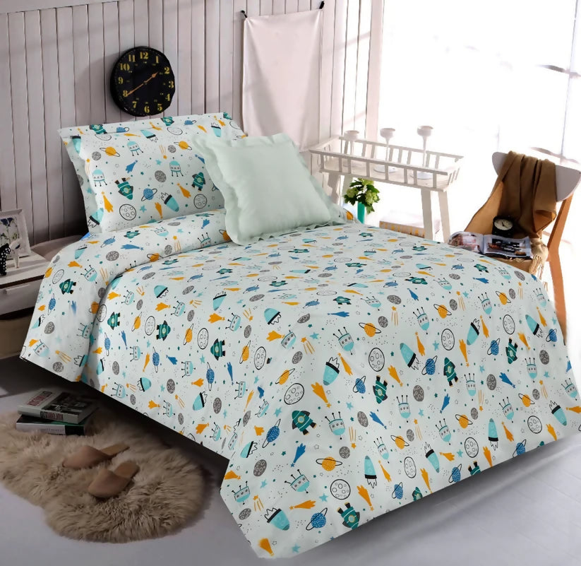 2Pcs-Single-Bed-Sheet-SB295-5191-Apricot-6652