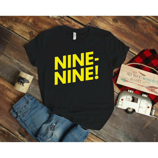 Khanani's Brooklyn 99 printed short sleeves summers tshirts for men - ValueBox