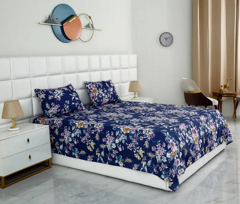 3-PCs-Double-Bed-Sheet-Aster-Apricot-5801