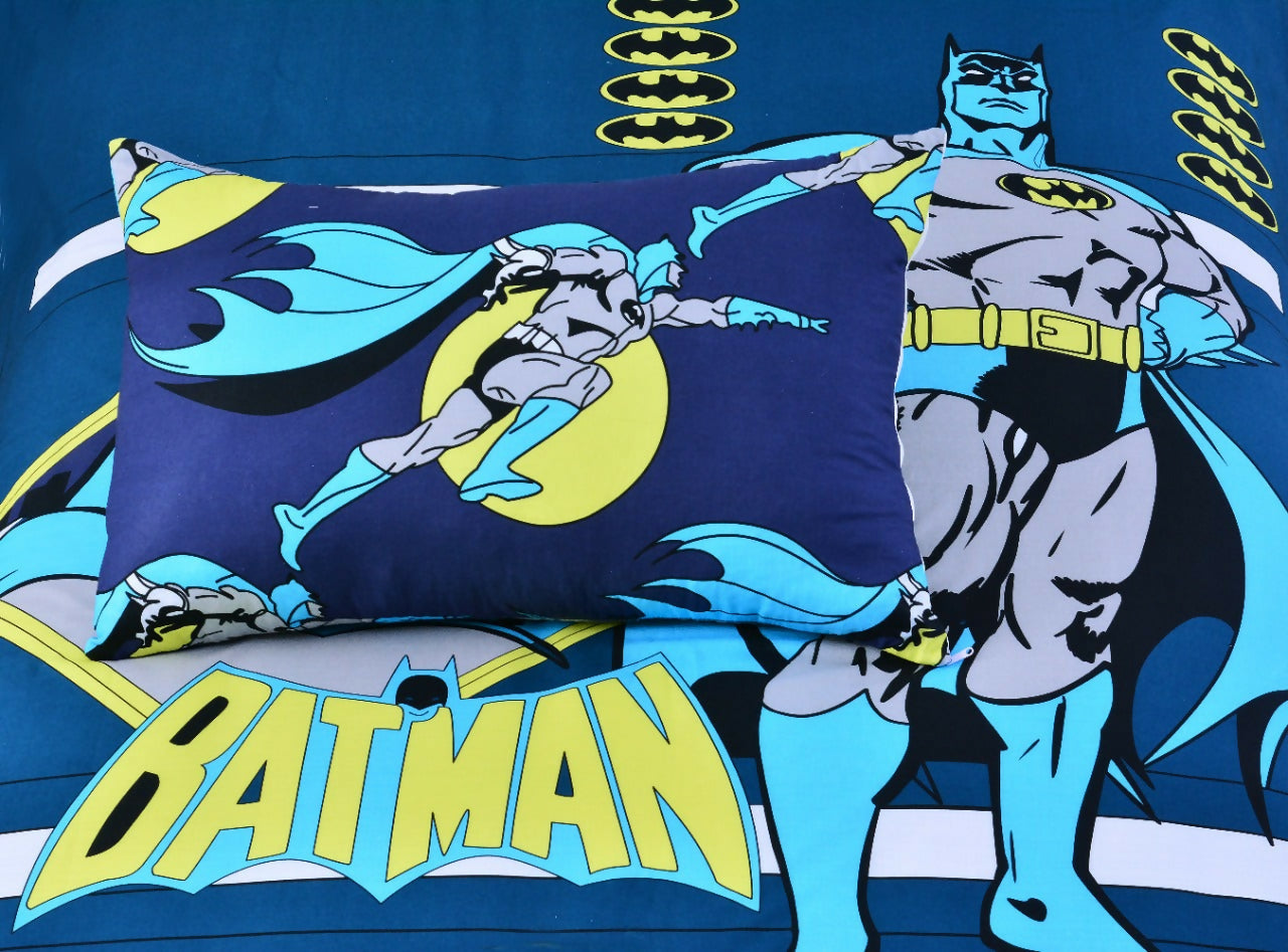 Digital-Printed-Junior-Single-Bed-Sheet-Batman-Apricot-9793 (1)