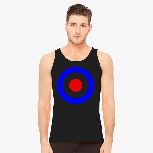 KHANANIS Tank bullseye printed tank tops for men - ValueBox