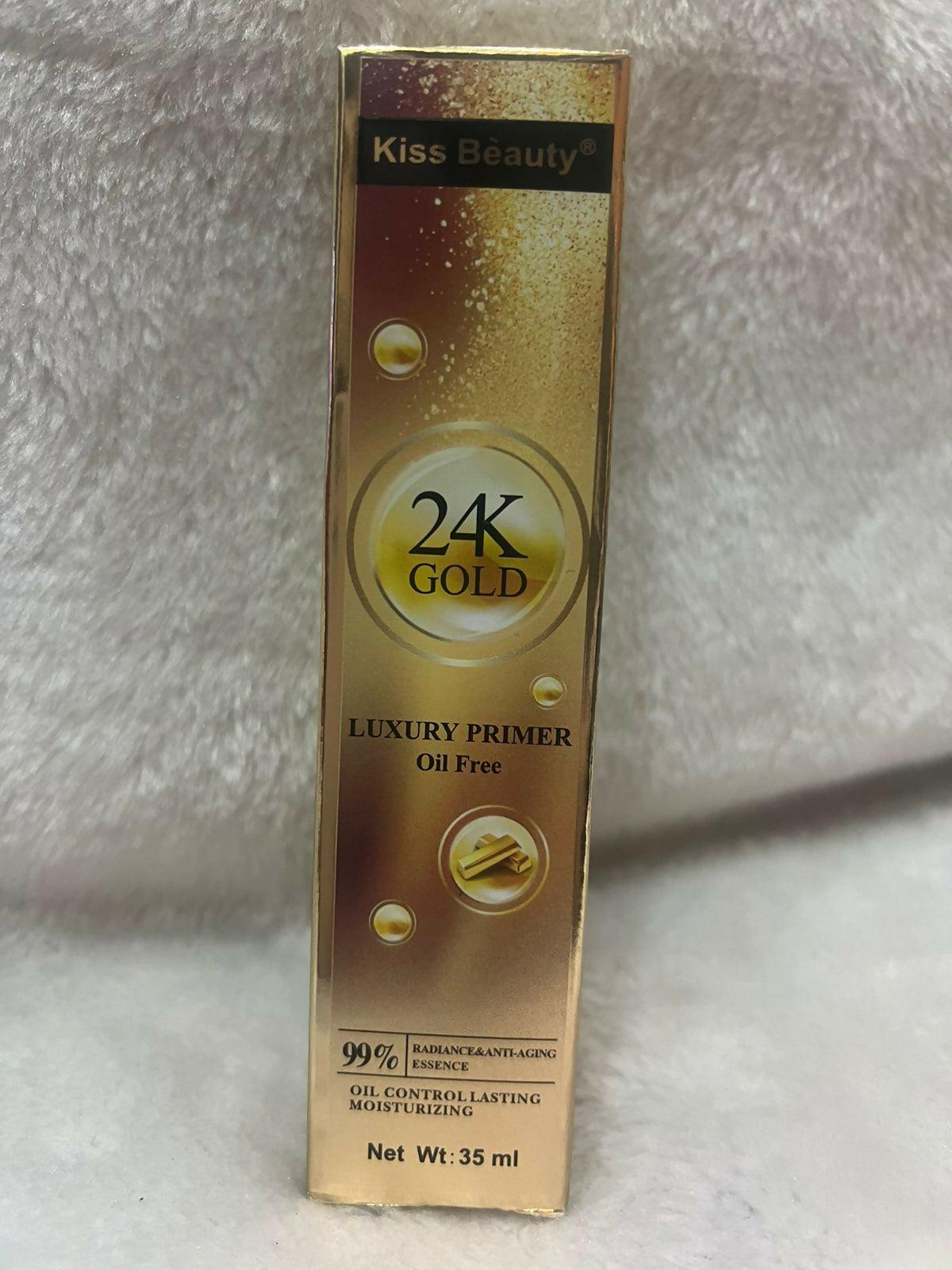 Kiss Beauty 24K Gold Luxury Primer Oil free - ValueBox