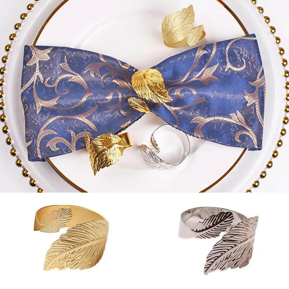 Napkin-Holder-Rings-Feather-Sliver-Apricot-7402