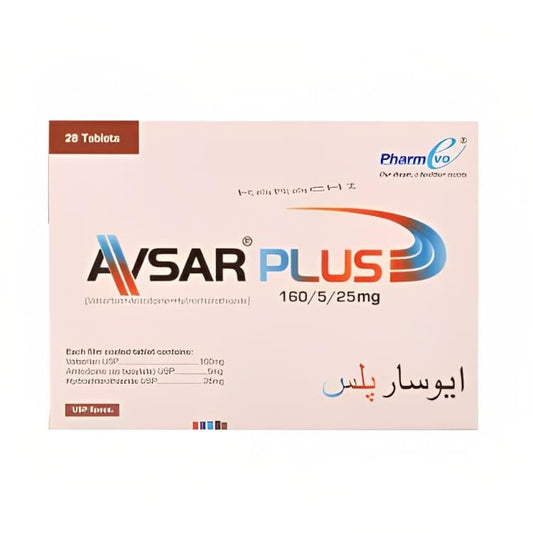 Tab Avsar Plus 5/160/25mg