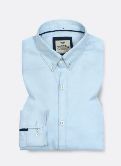 Ice Blue Oxford Shirt