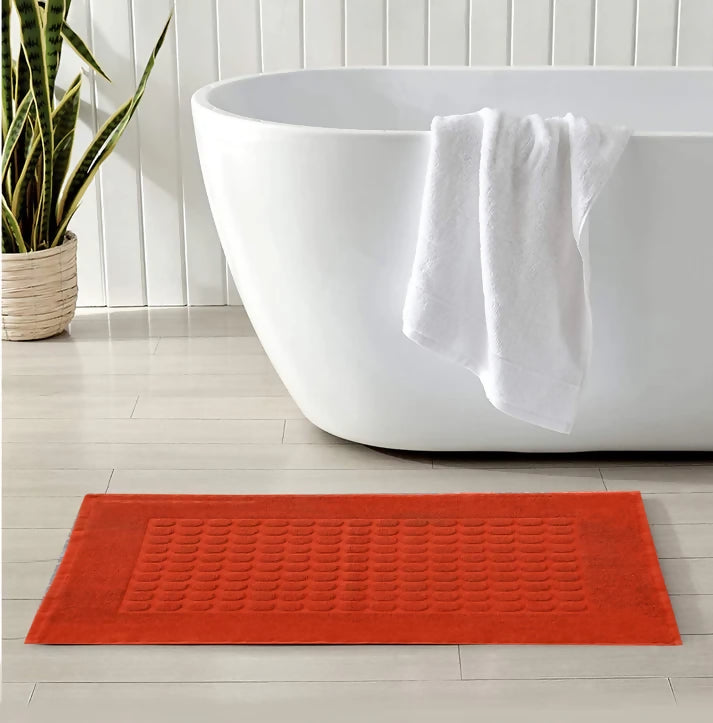 2Pcs-100-Cotton-Bath-Mat-Slush-Apricot-7617