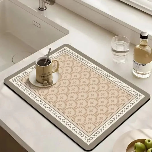 Anti-Slip-Dish-Drying-Mat-5759Beige-Geometric-Apricot-4174