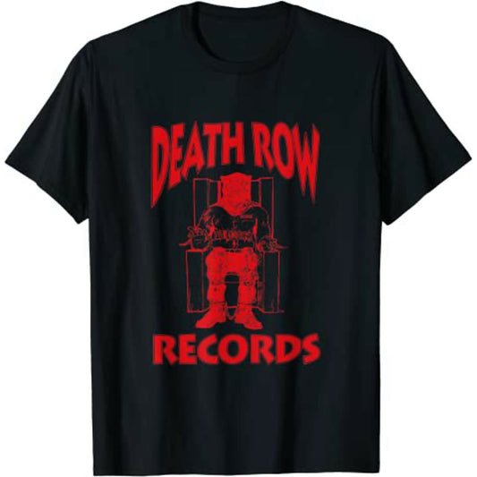 Khanani's Death Row Records Red men T-Shirt
