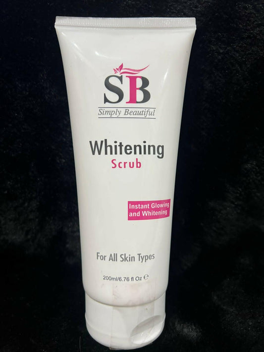 SB Whitening Scrub instant Glowing & Whitening 200ml