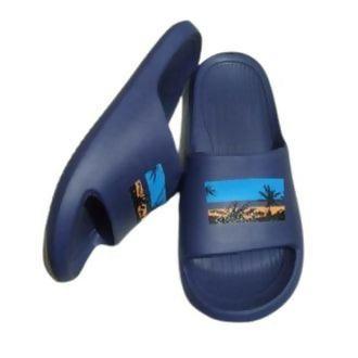 Goodrays Women Slippers Blue Soft Non Slip Slippers for Home Comfort Slippers - ValueBox