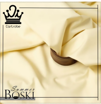 Summer Cream Boski Men Unstitched Suit / Shalwar Kameez / Kamiz Shalwar / Kurta Pajama Unstitched Fabric