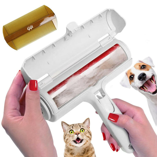 Pet Hair Remover Roller - Lint Roller for pet Hair - Self Cleaning Dog & Cat - ValueBox