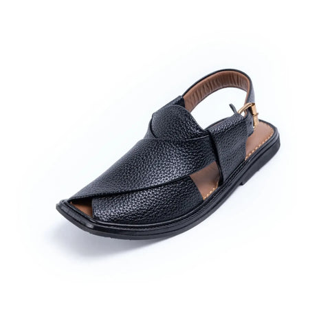 Peshawari-Chappals-Black-4