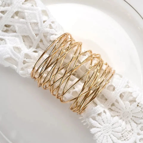 Napkin-Holder-Rings-Wire-Mesh-Golden-Apricot-6366