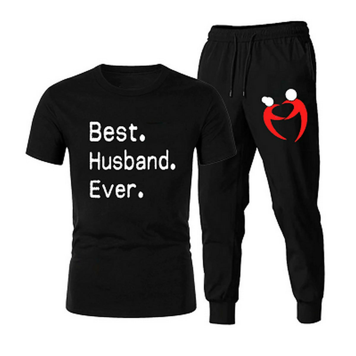 Khanani's Best husband ever tshirt trousers for men - ValueBox