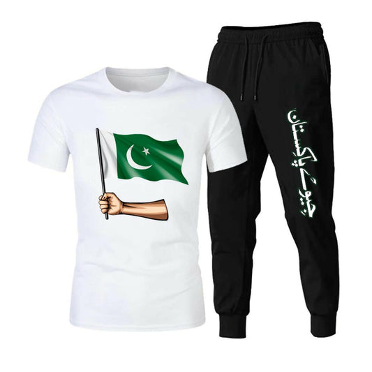 Khanani's Independence day tshirts trouser set for men and women Vol 4 - ValueBox