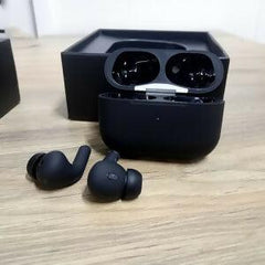 AIRPODS PRO 2 IN BLACK EDITION HIGH QUALITY WITH FREE SILICON CASE