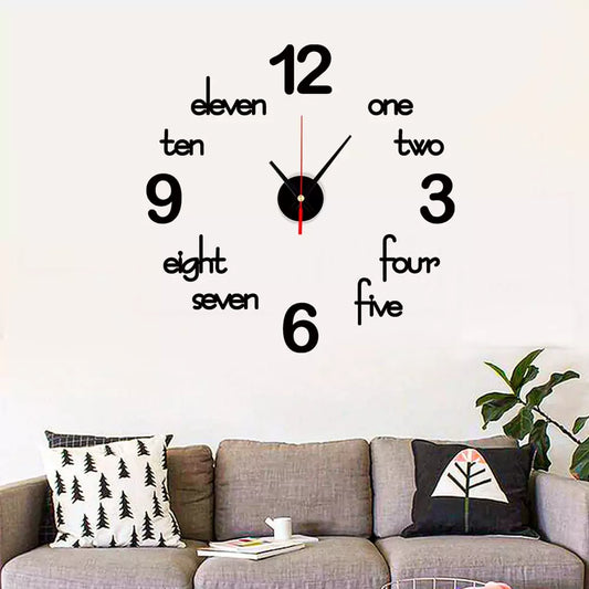 Modern DIY Wall Clock (WC0111)