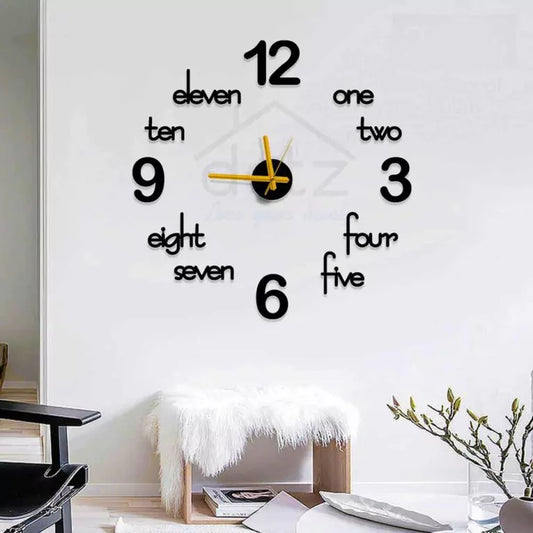 Modern DIY Wall Clock (WC0111)