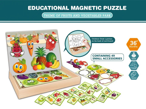 Educational Magnetic Puzzle