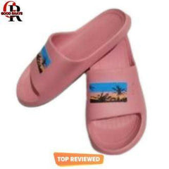 Ladies Slippers for Ladies - Pink Anti Slip Slipper - Emoji Slipper - ValueBox