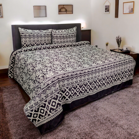 Damask Double Bedsheet