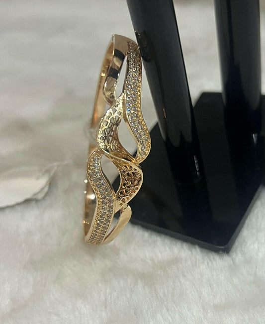 Gold Plated Bangle for girls - ValueBox