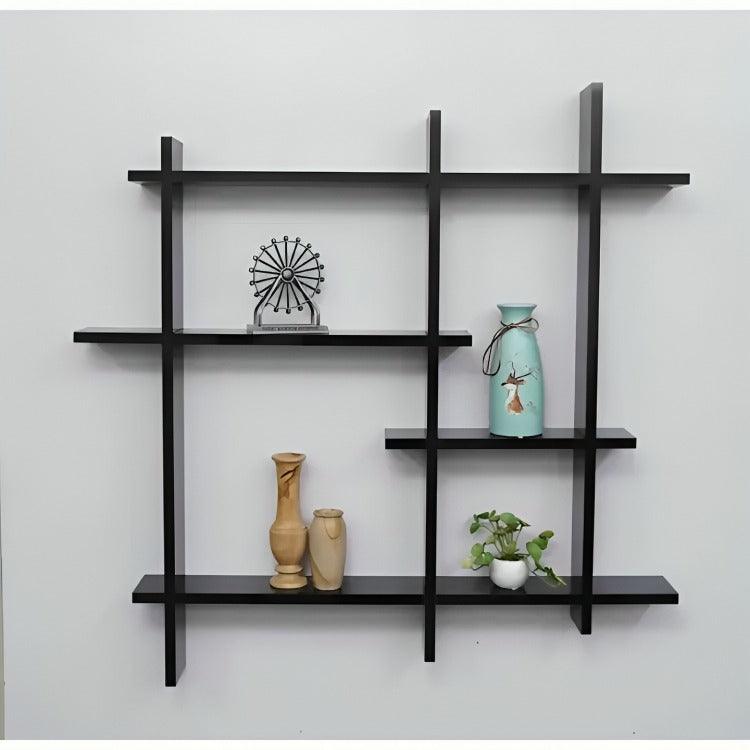 Wall Shelf Shelves for Living Room Wooden Wall Hanging Floating Design