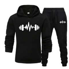 KHANANIS winters tracksuit hoodies and trousers for gym workout winters