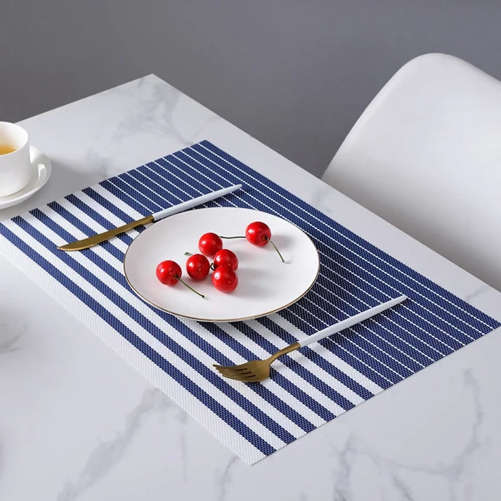 PVC-Table-Place-Mats-Blue-Lines-Apricot-2884