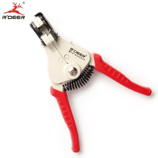 Wire Striper and Cutter Pliers, Auto Wire Striper Terminal Tool with Comfortable and no-slip handles Grip